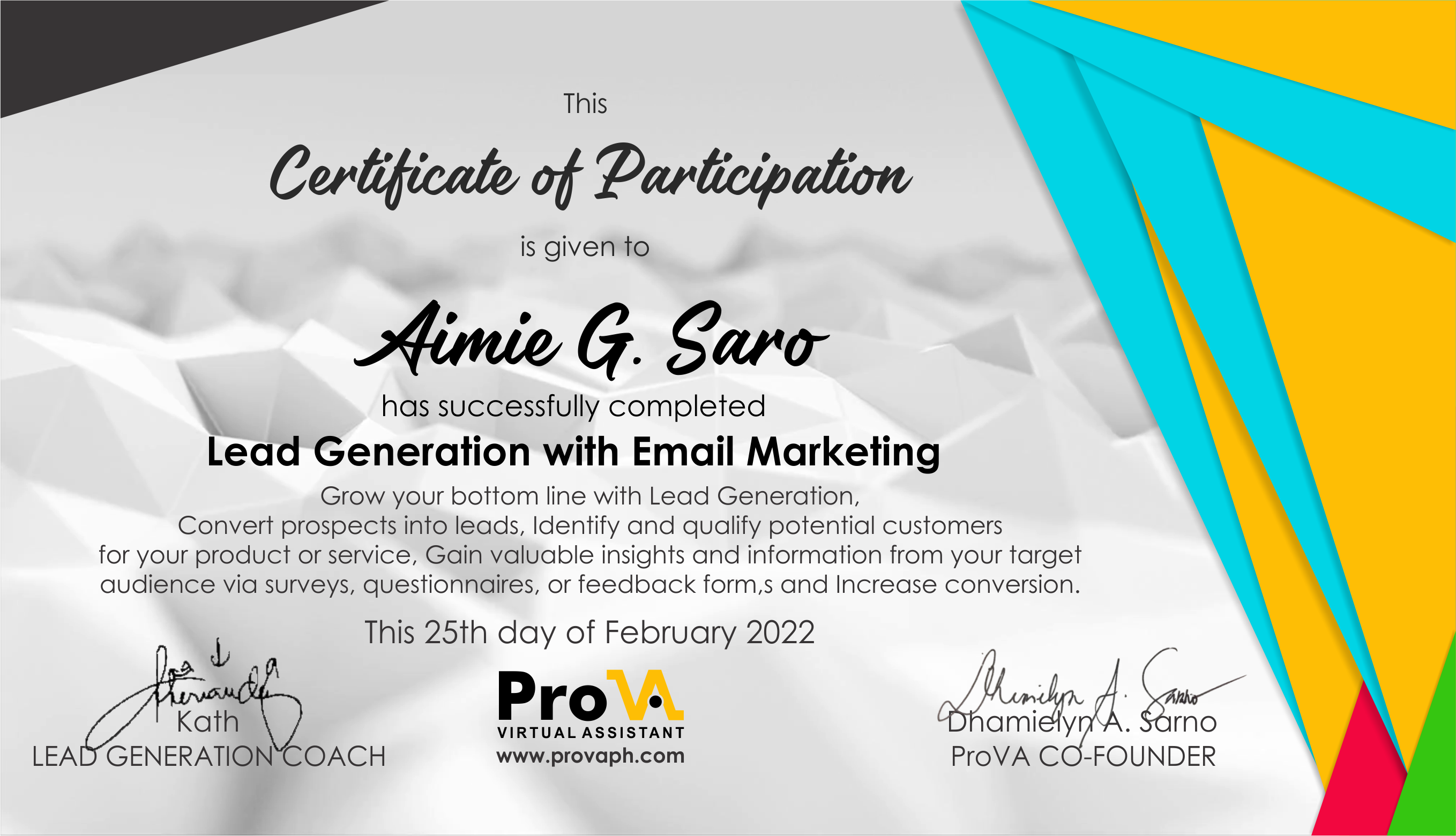 LEAD GENERATION with EMAIL MARKETING