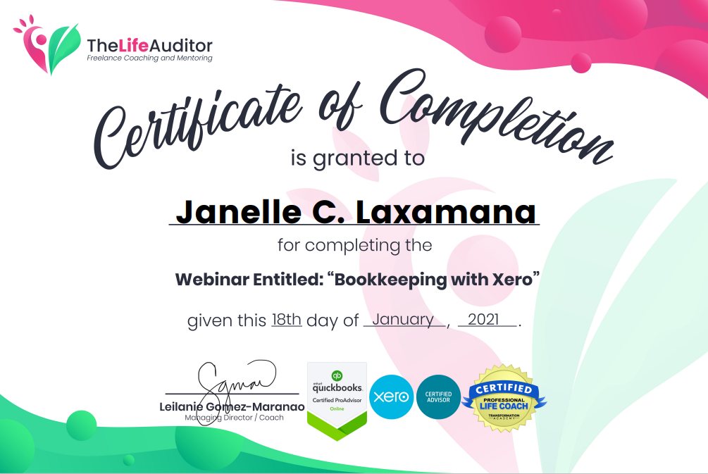 Bookkeeping with Xero