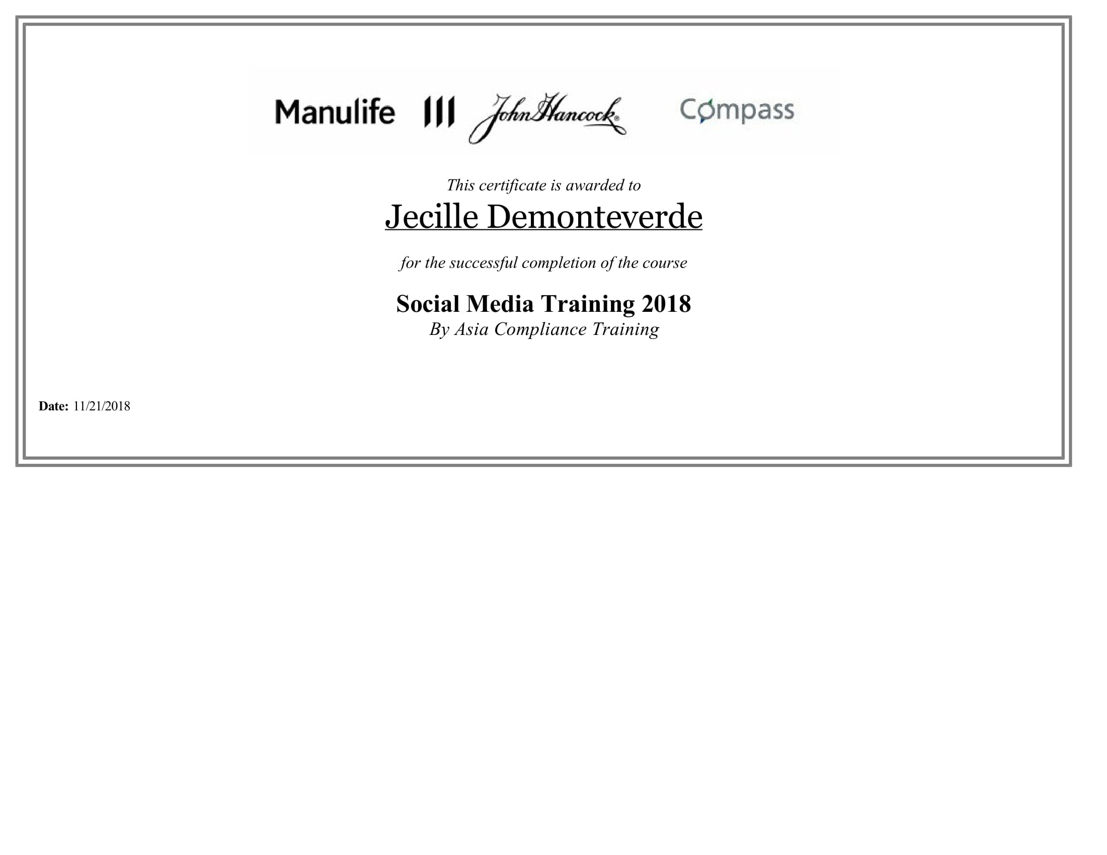 Social Media Training