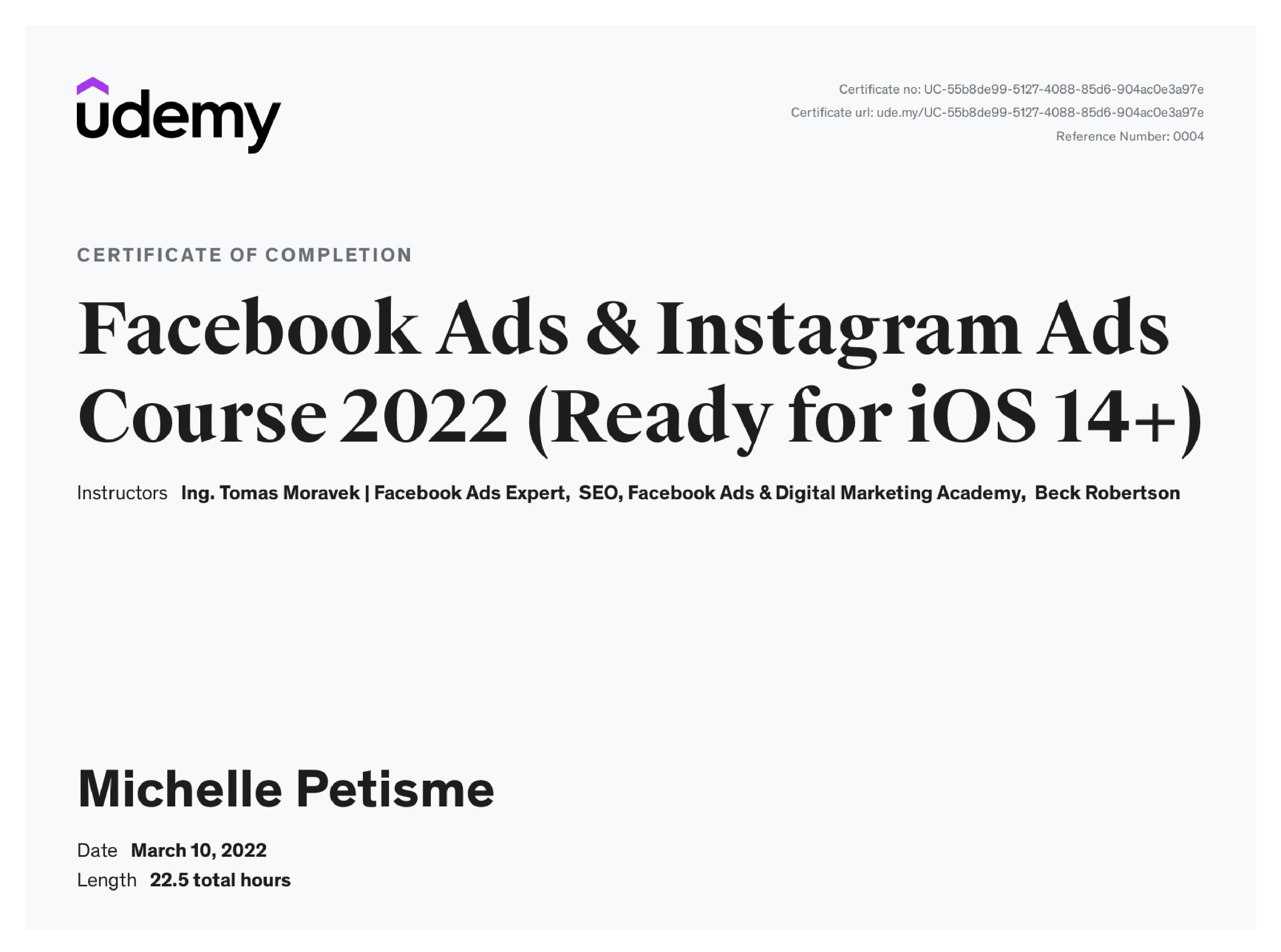 Facebook Ads & Instagram Ads Course