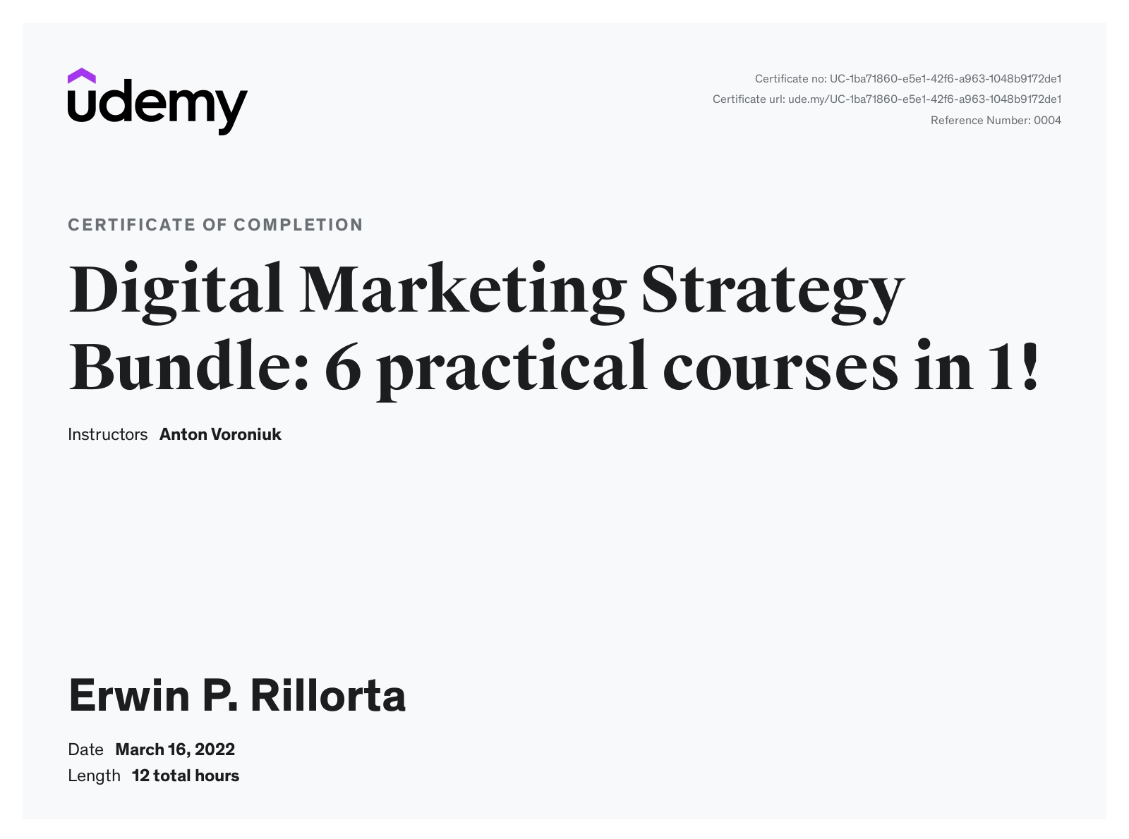 Digital Marketing Strategy Bundle: 6 practical courses in 1!