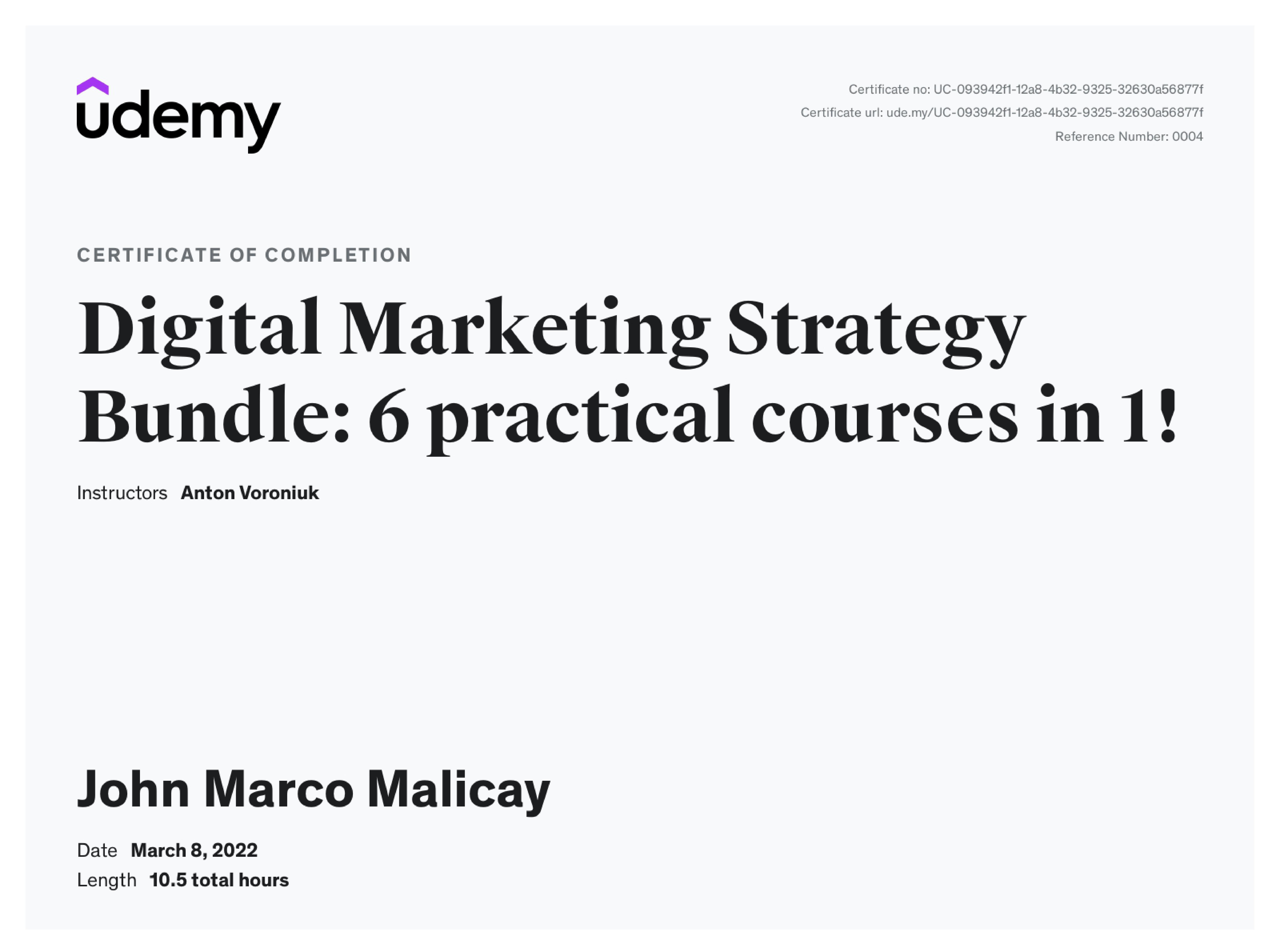 Digital Marketing Strategy