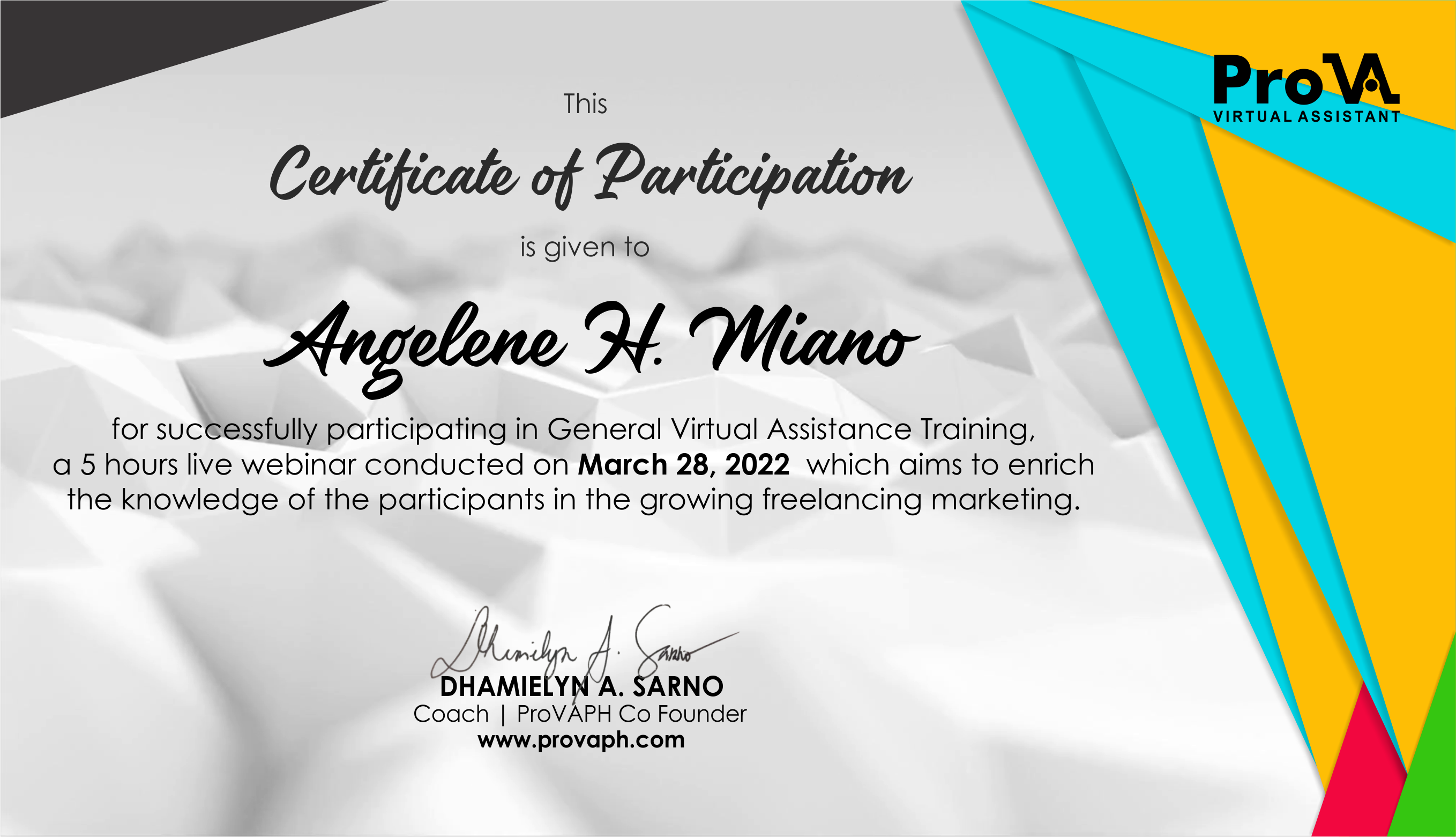 General Virtual Assistant