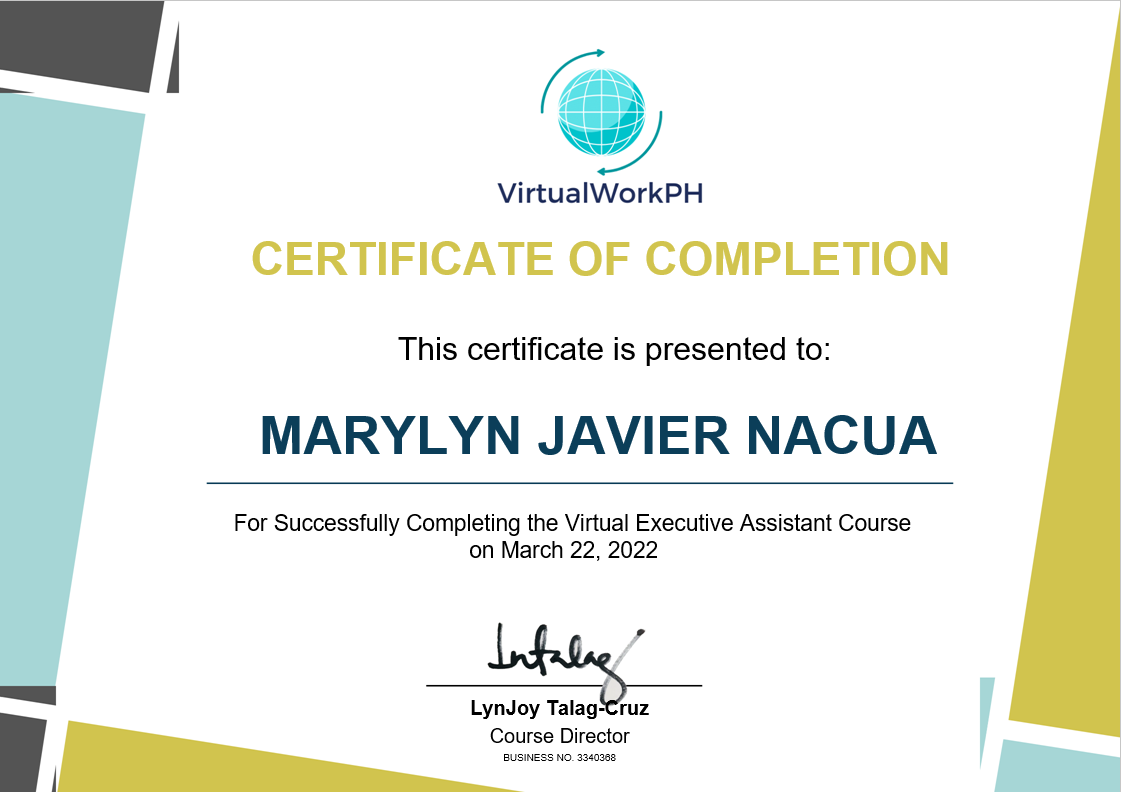 Virtual Executive Assistant Training