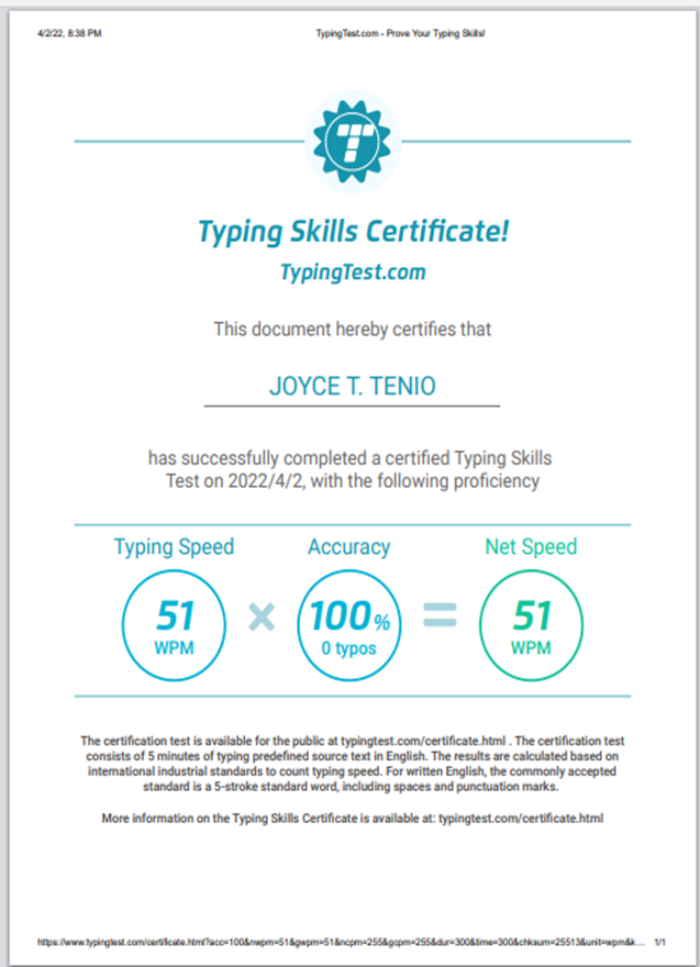 Typing Test