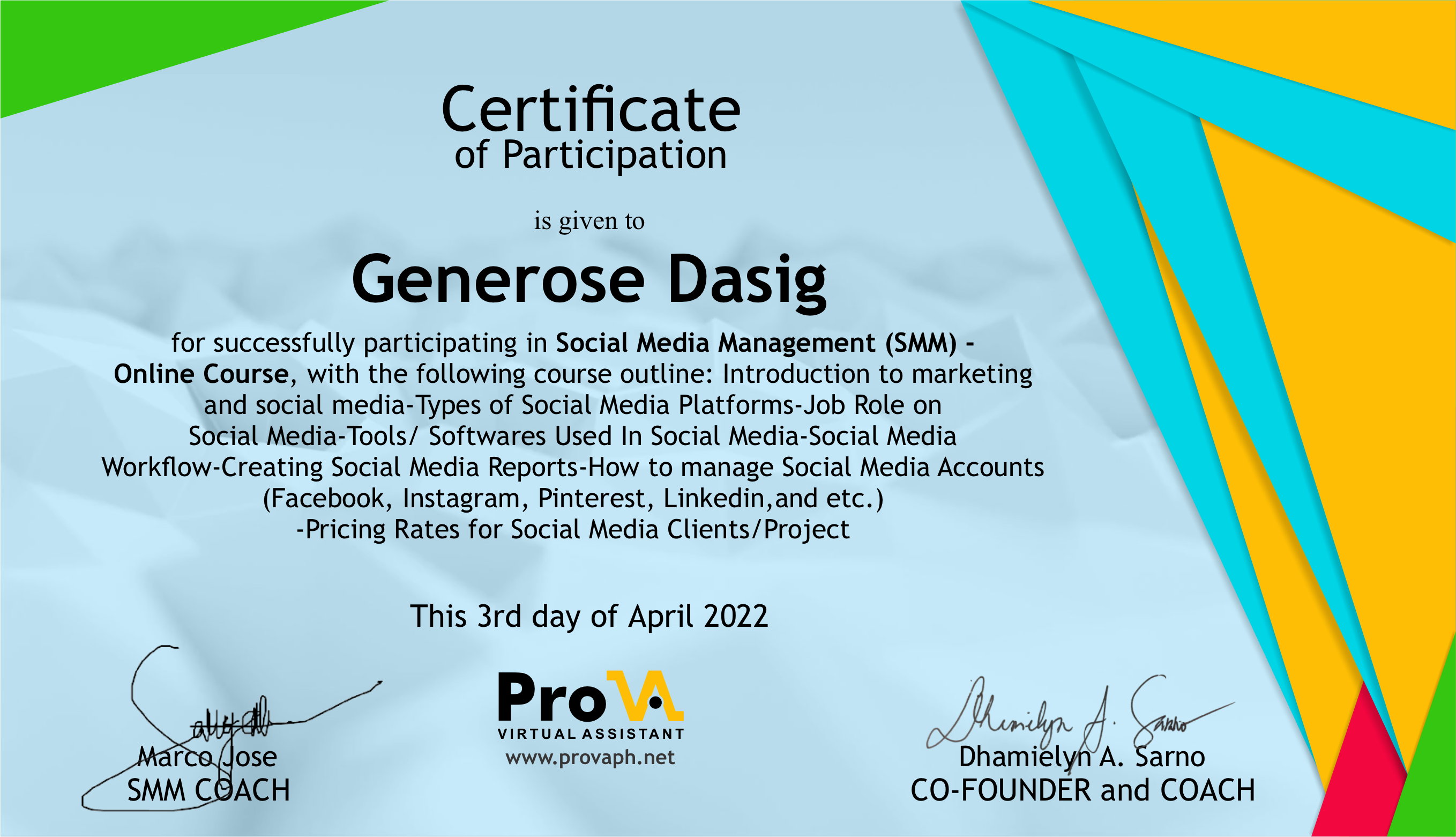 Social Media Management