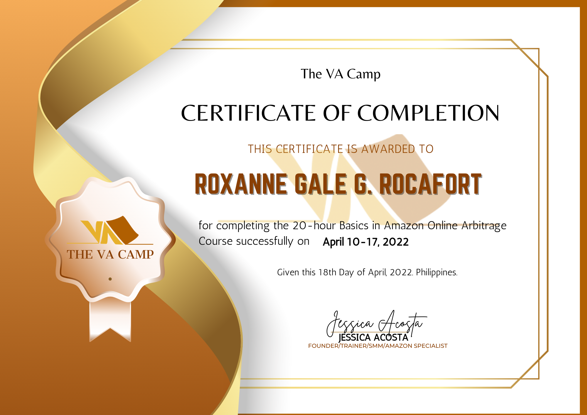 Amazon Course