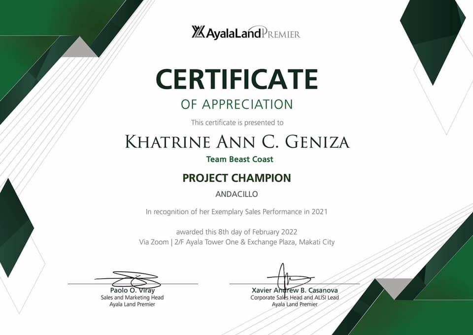 PROJECT CHAMPION (ANDACILLO PROJECT)