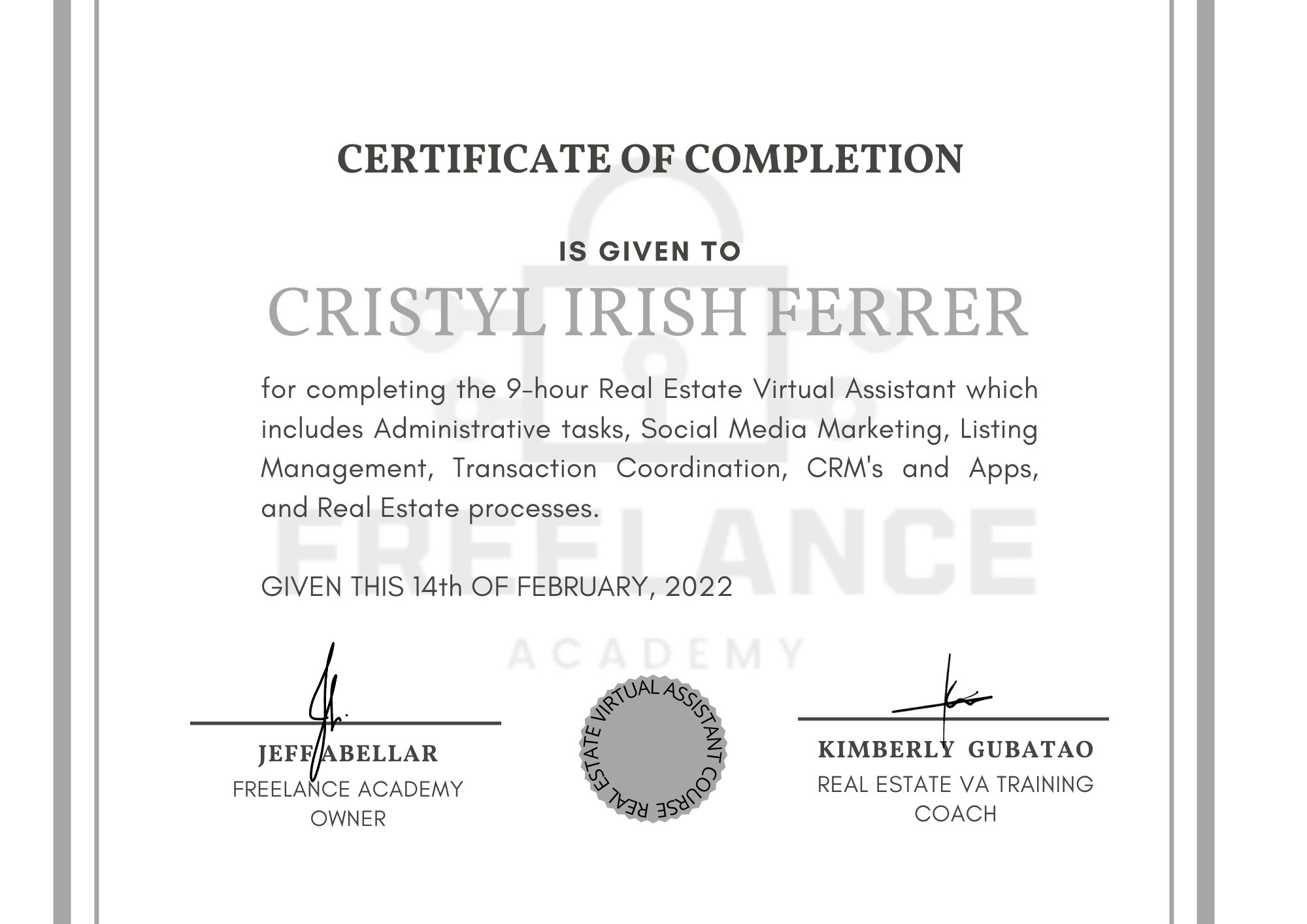 Real Estate Virtual Assistant Training