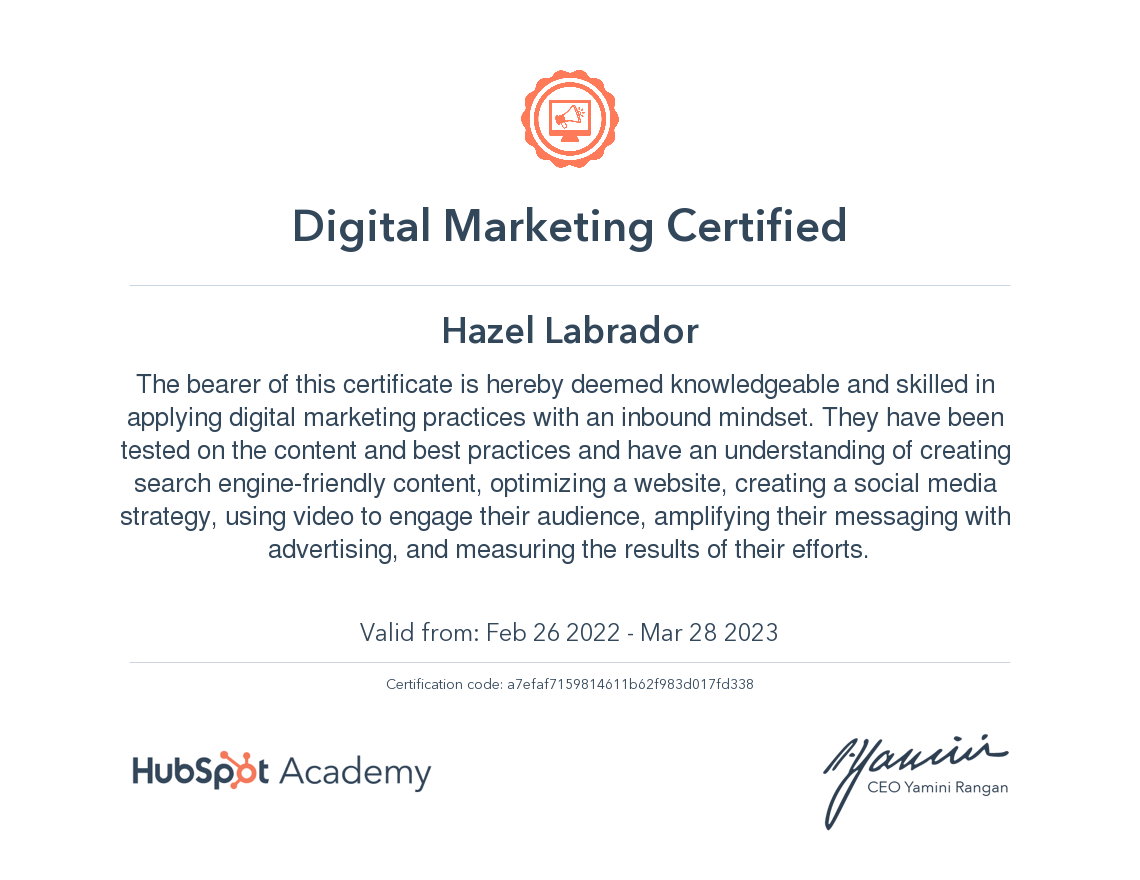 Digital Marketing