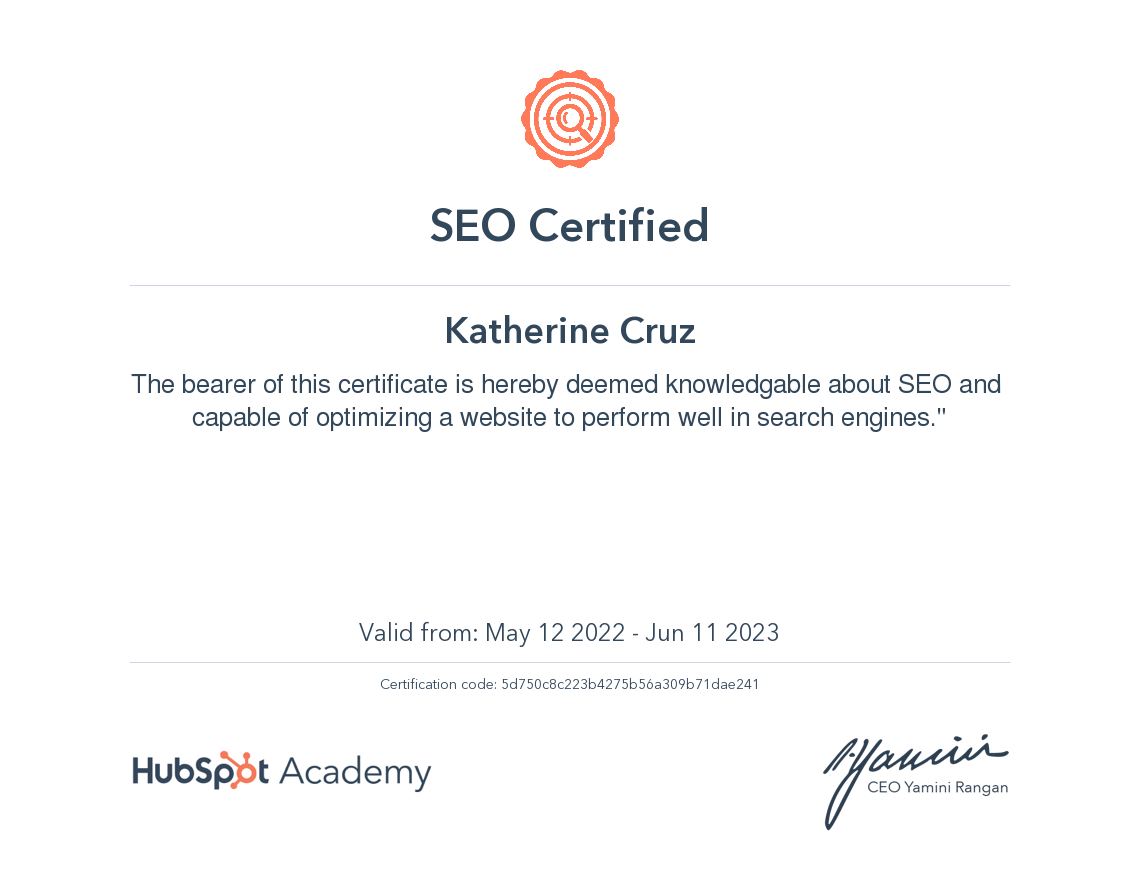 Search Engine Optimization