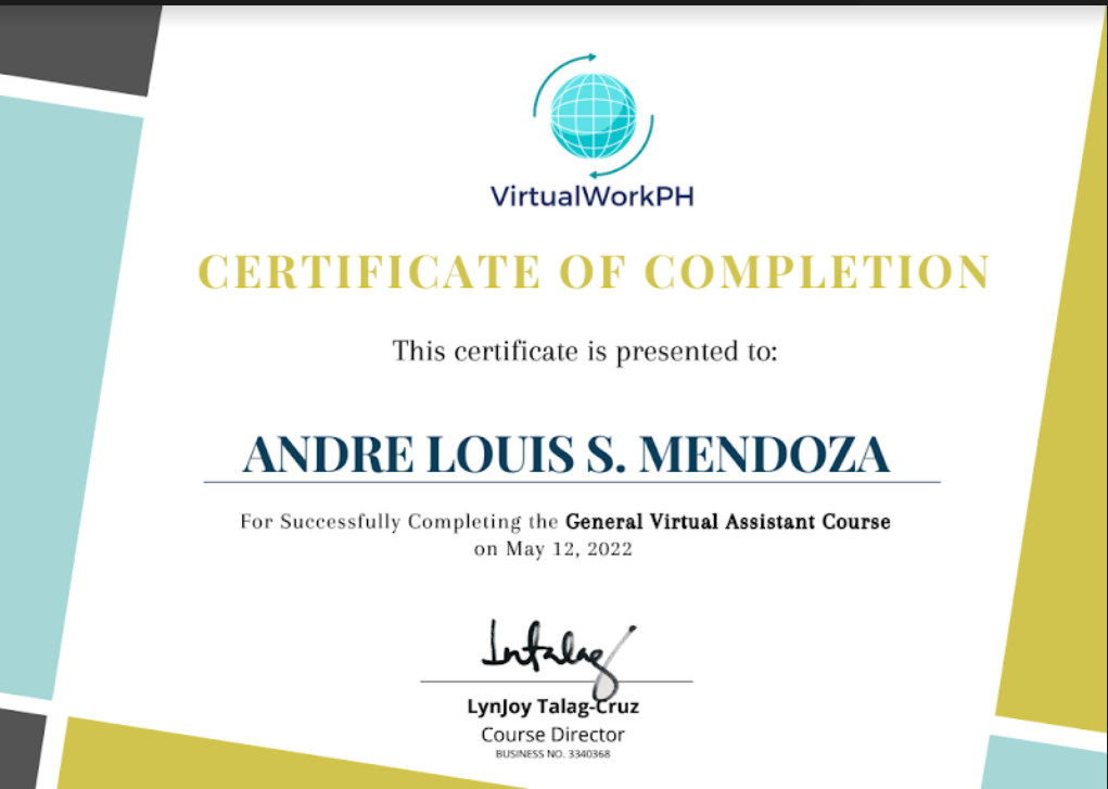 General Virtual Assistant Certificate