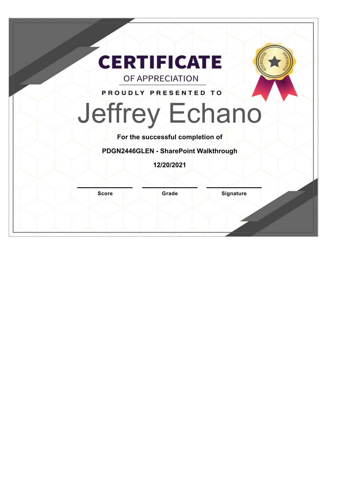 Sharepoint Walkthrough