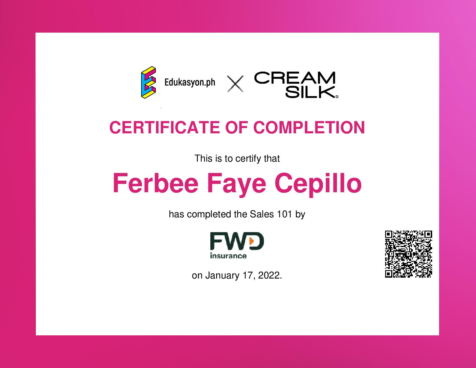 Sales-101-Certificate-FWD-EdukasyonPH