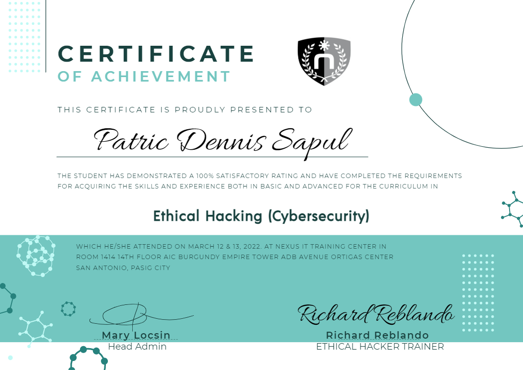 Ethical Hacking