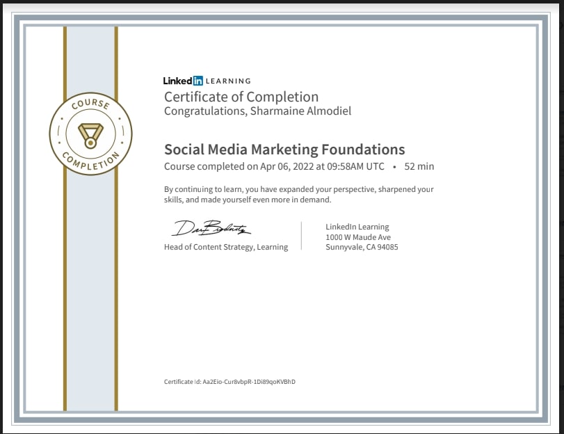 Social Media Marketing Foundations