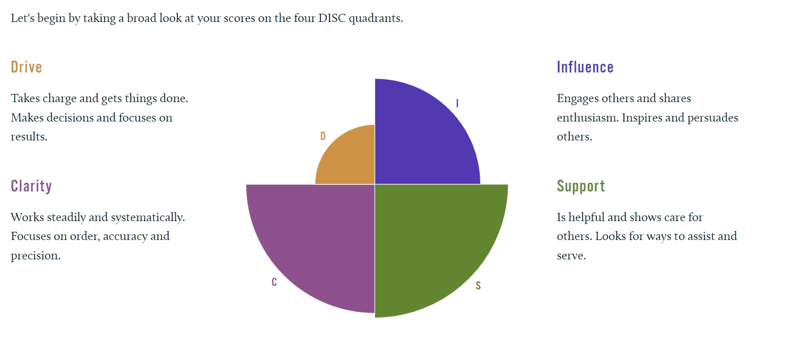 DISC Assessment Results