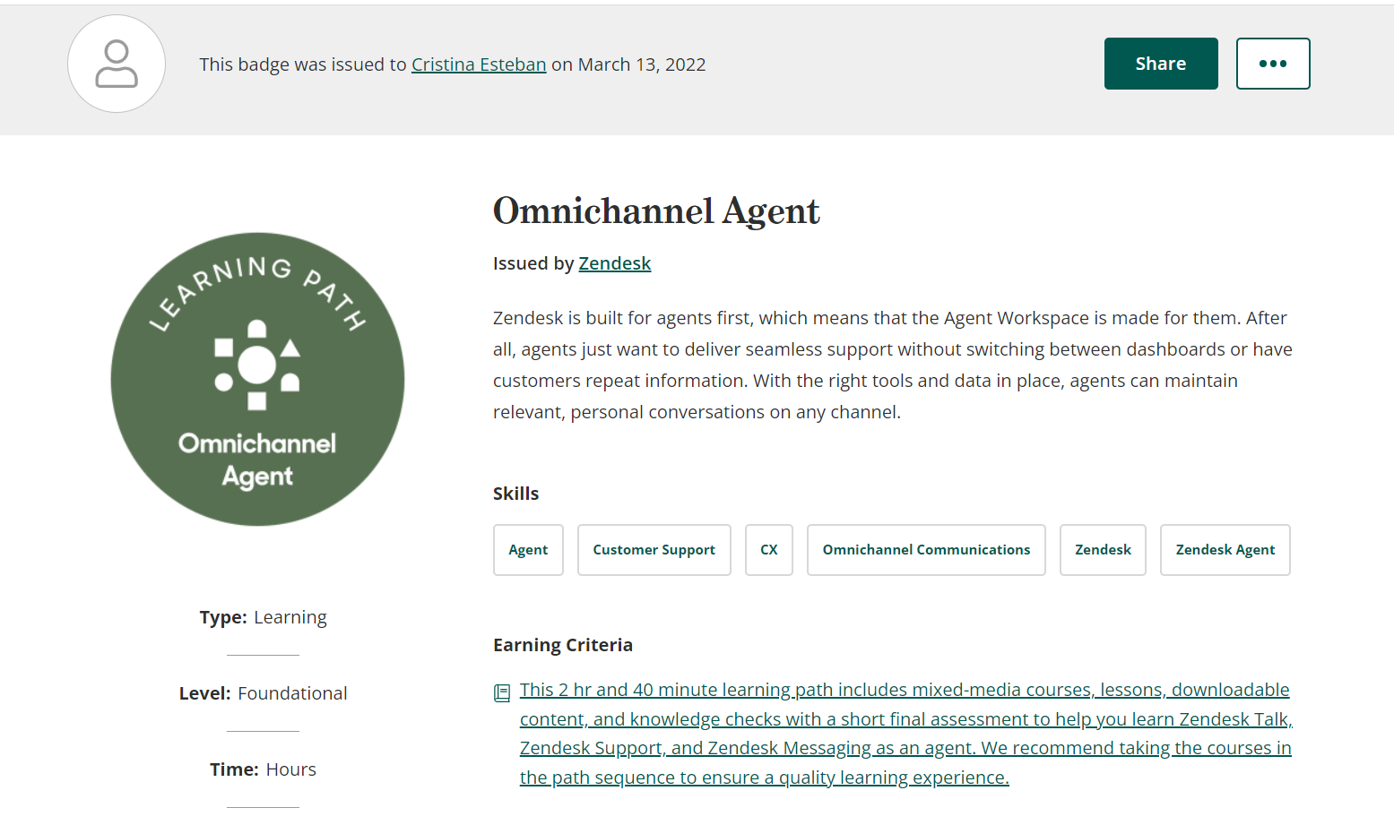 Zendesk Omnichannel Agent