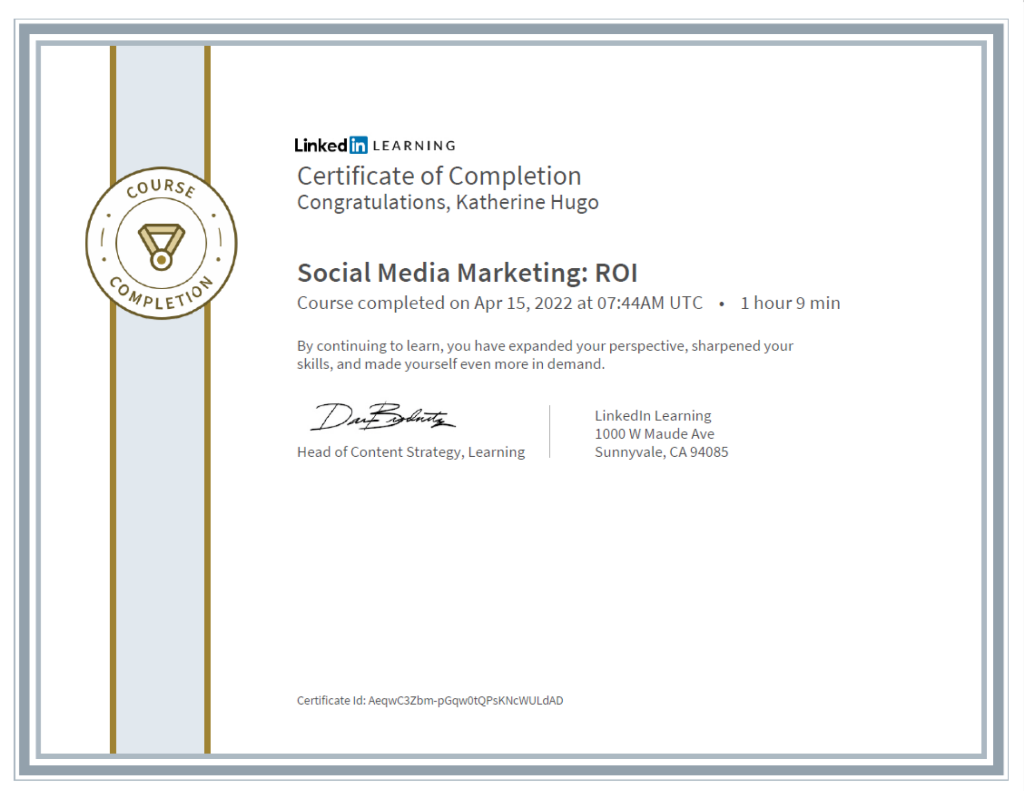 Social Media Marketing: ROI