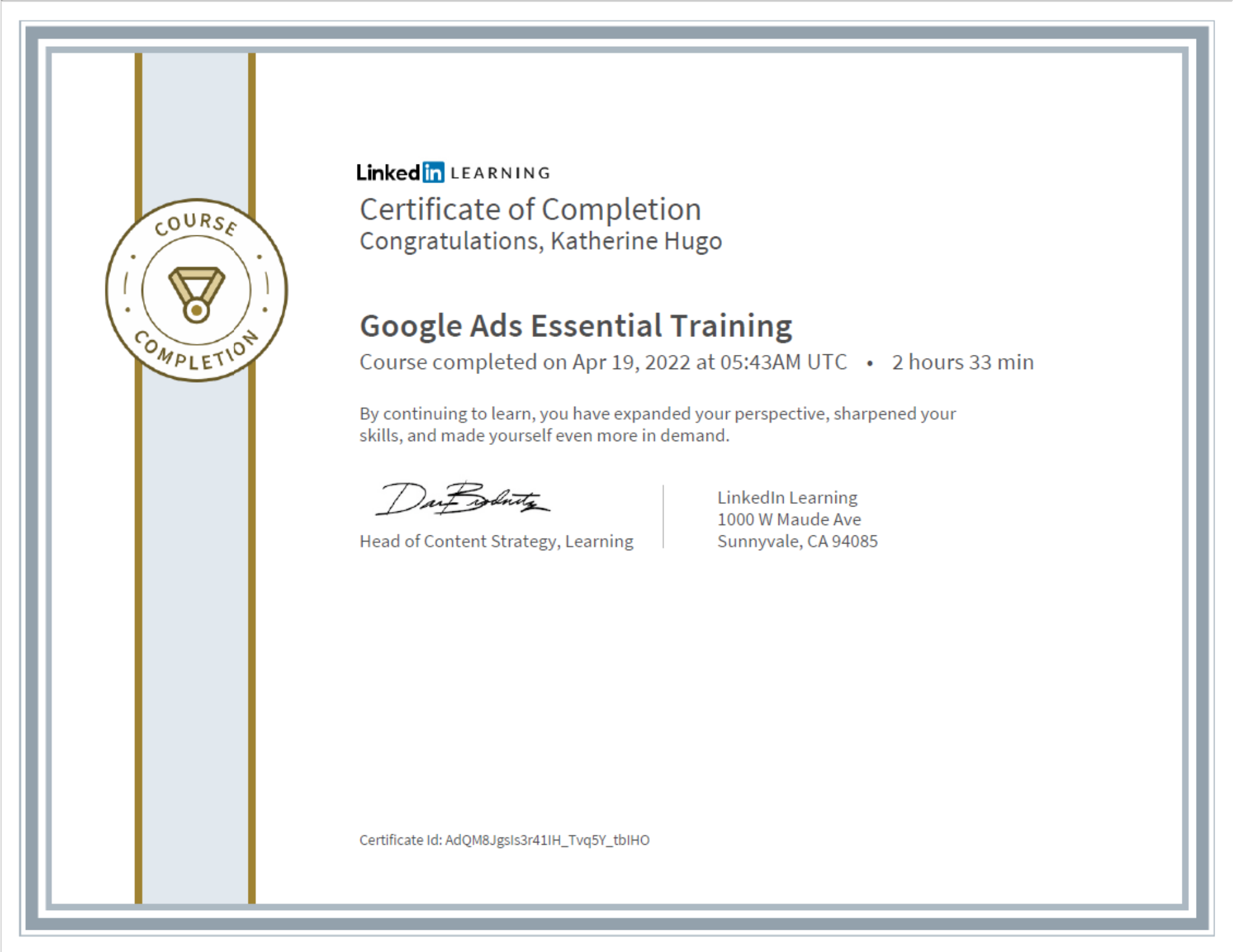 Google Ads Essential Training