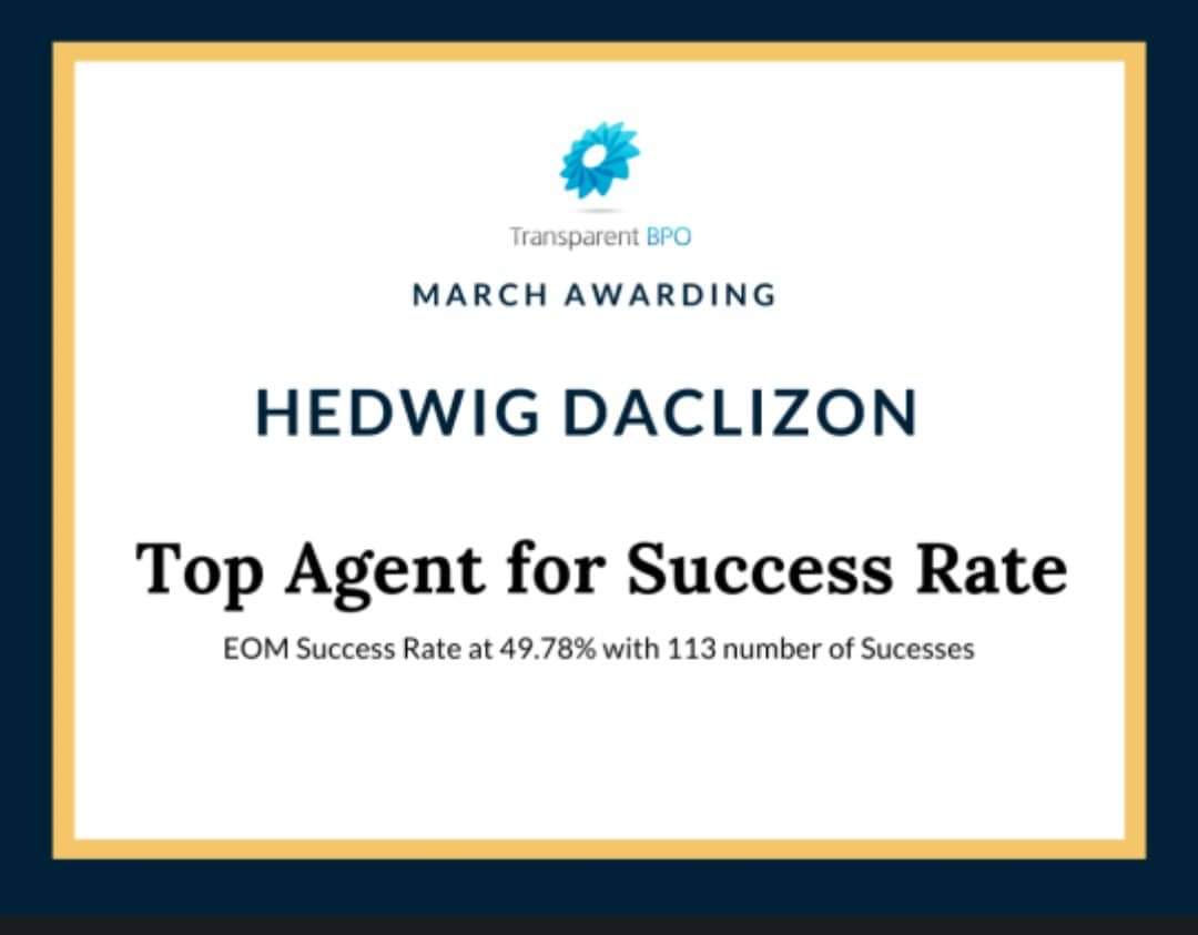 March 2022 Top Agent