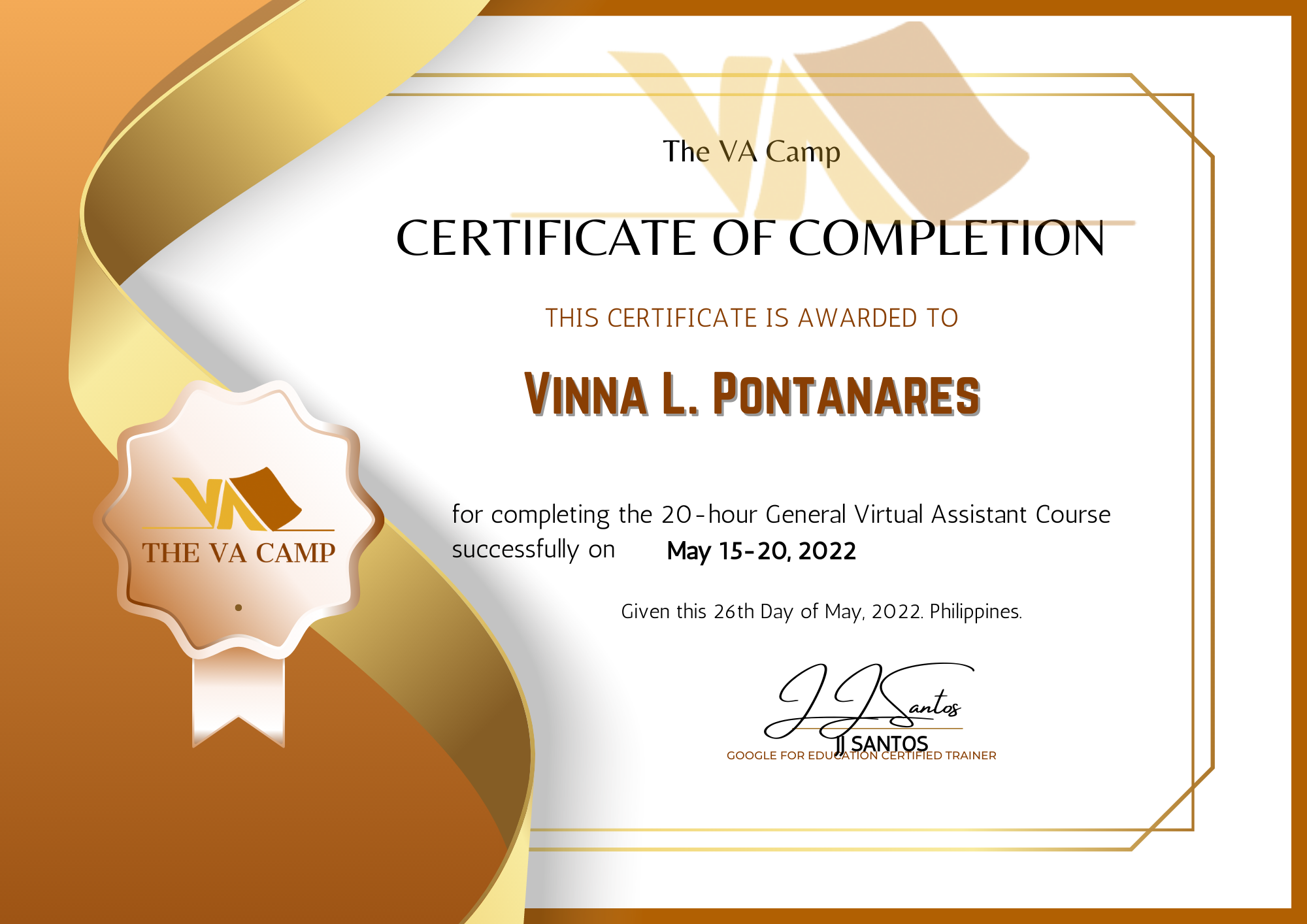 General Virtual Assistant Course