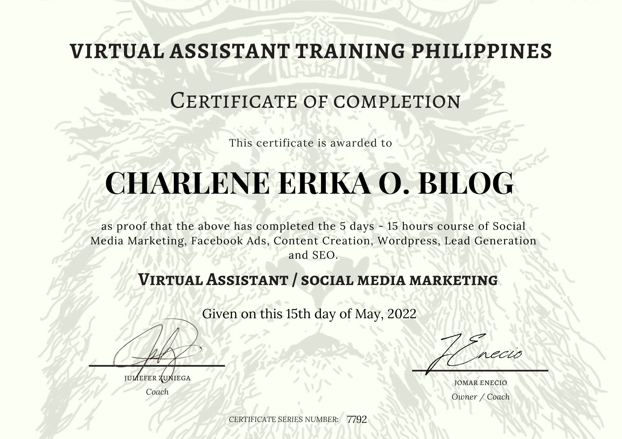 Virtual Assistant/ Social Media Marketing