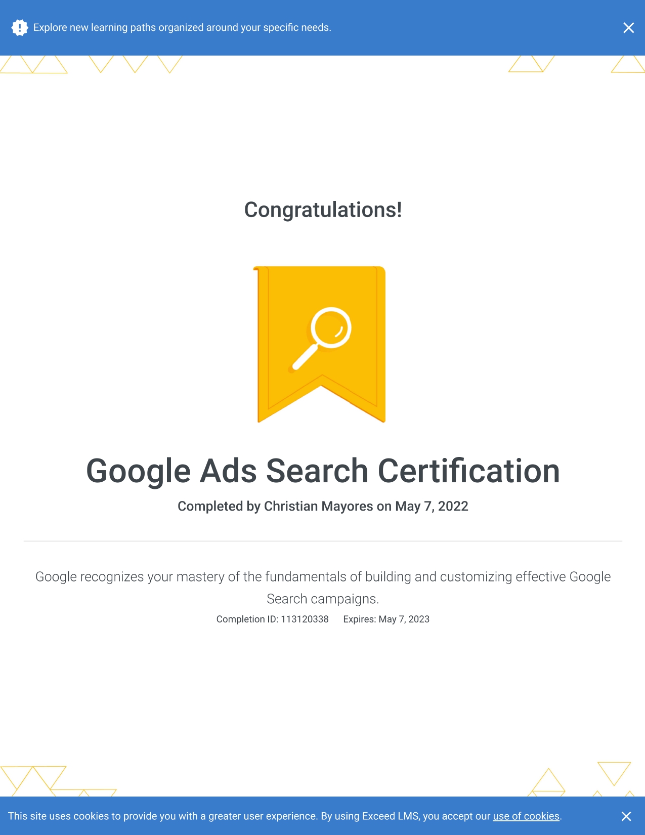 Google Ads Certification