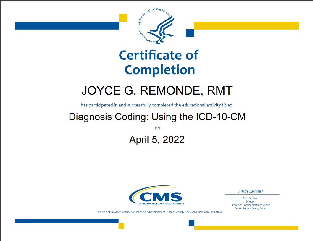 Diagnosis Coding: Using the ICD-10-CM