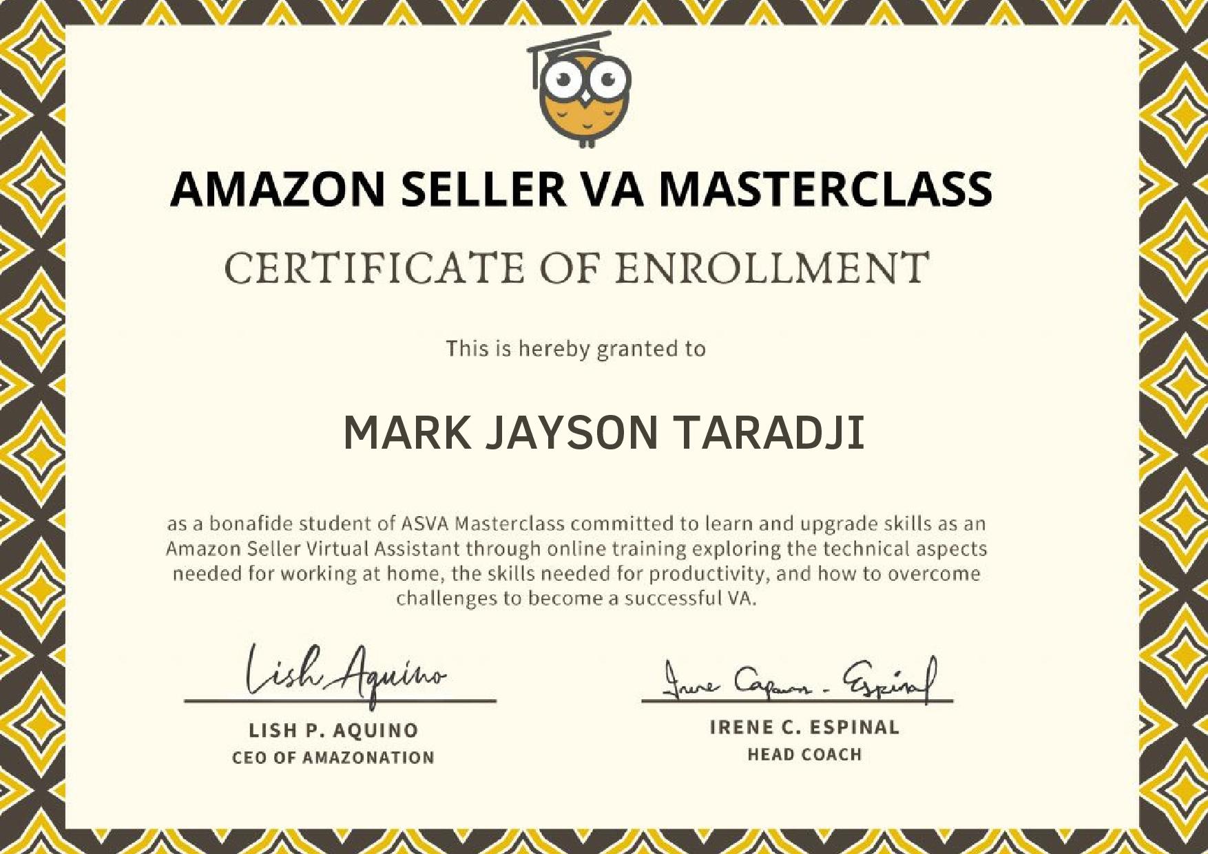 Amazon Seller VA MAsterclass