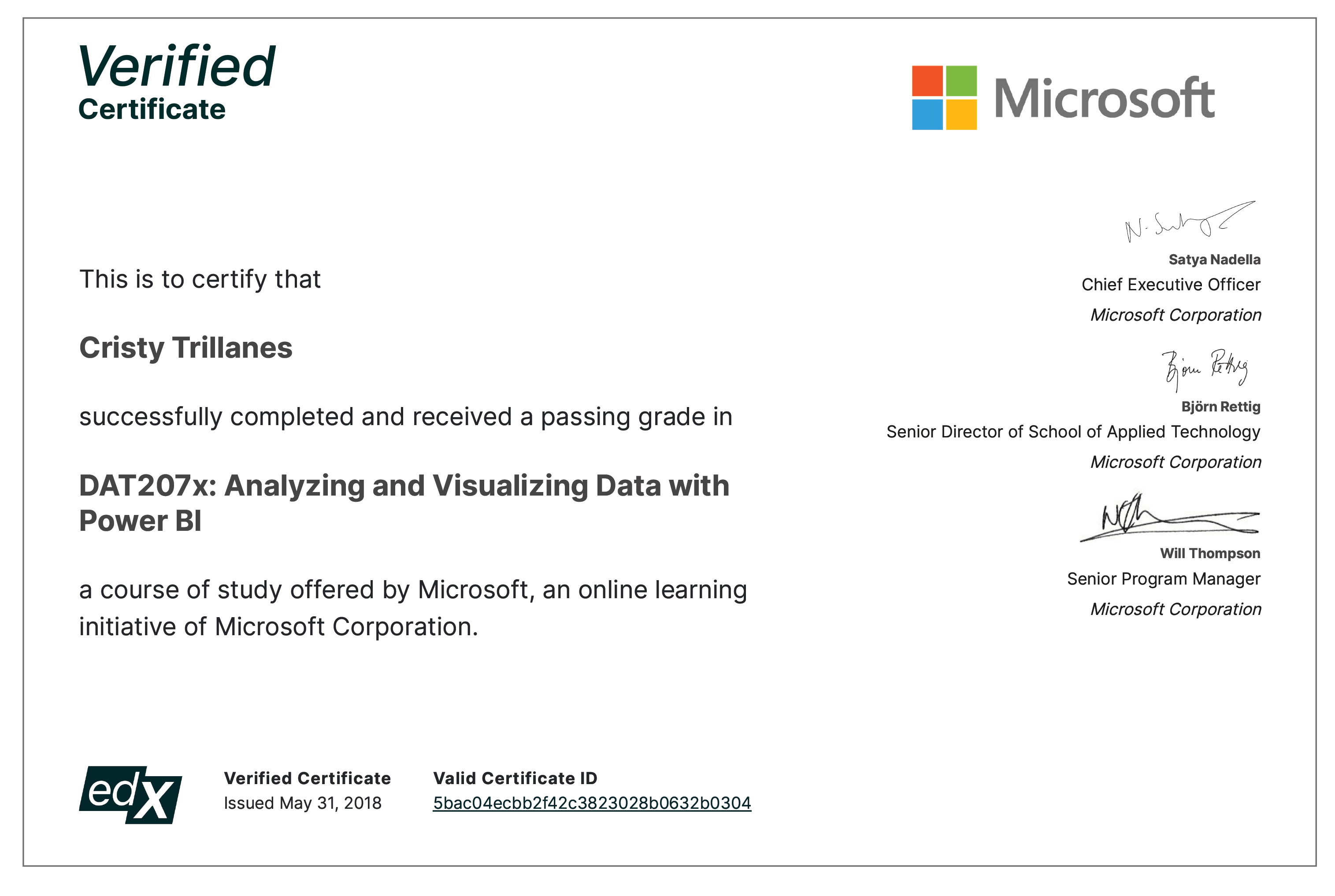 Analyzing and Visualizing Data with Power BI