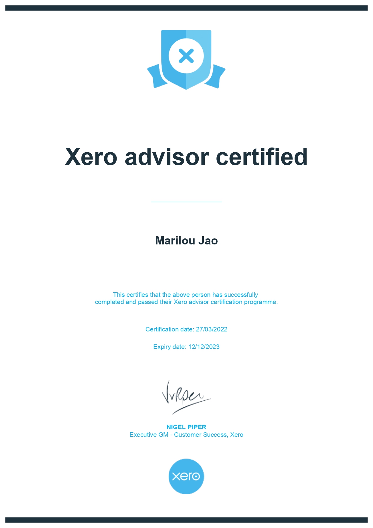 Xero Advisor