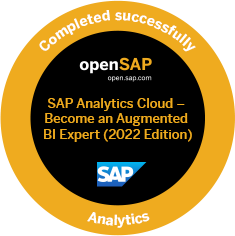 SAP Analytic Cloud - Become an Augmented BI Expert