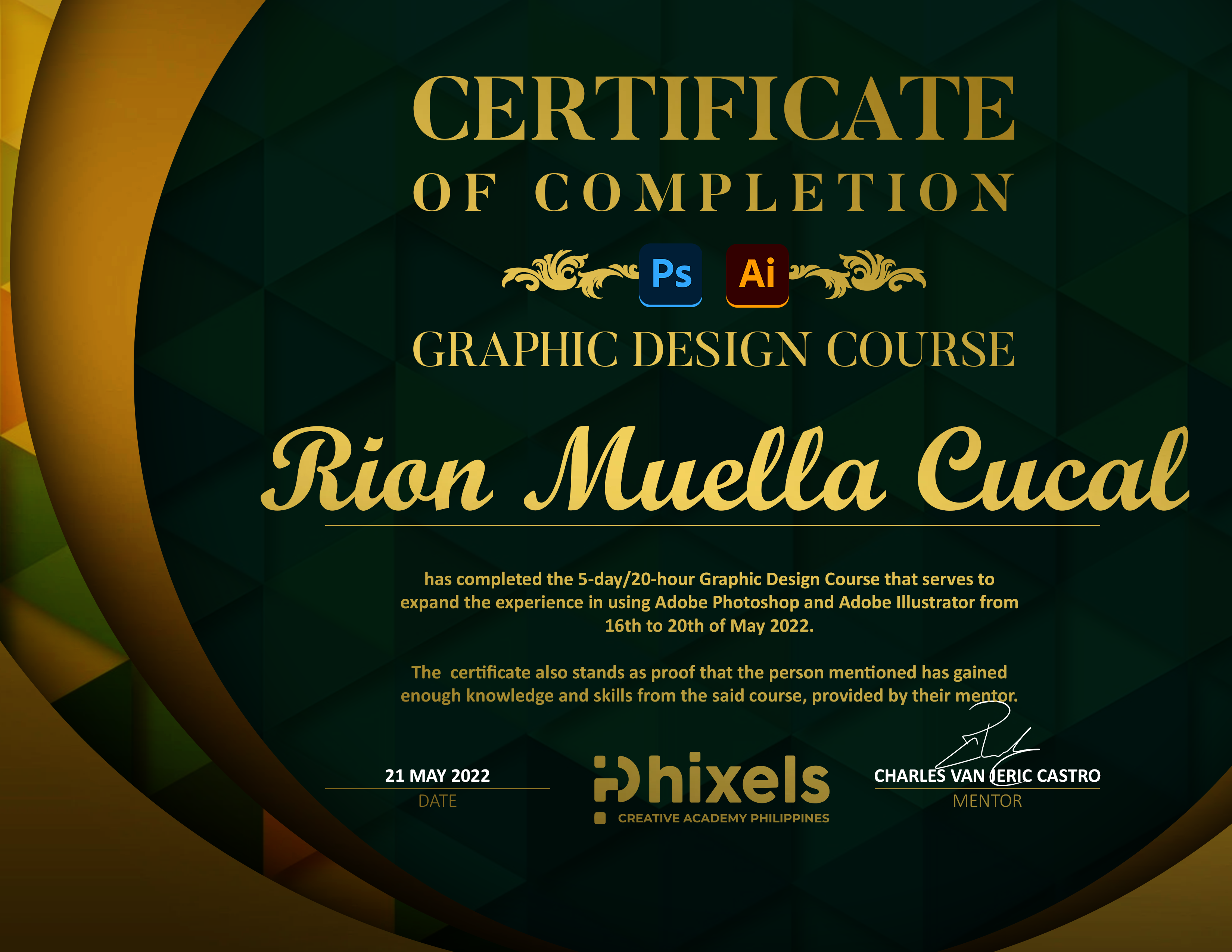 Phixels-Graphic Design Course