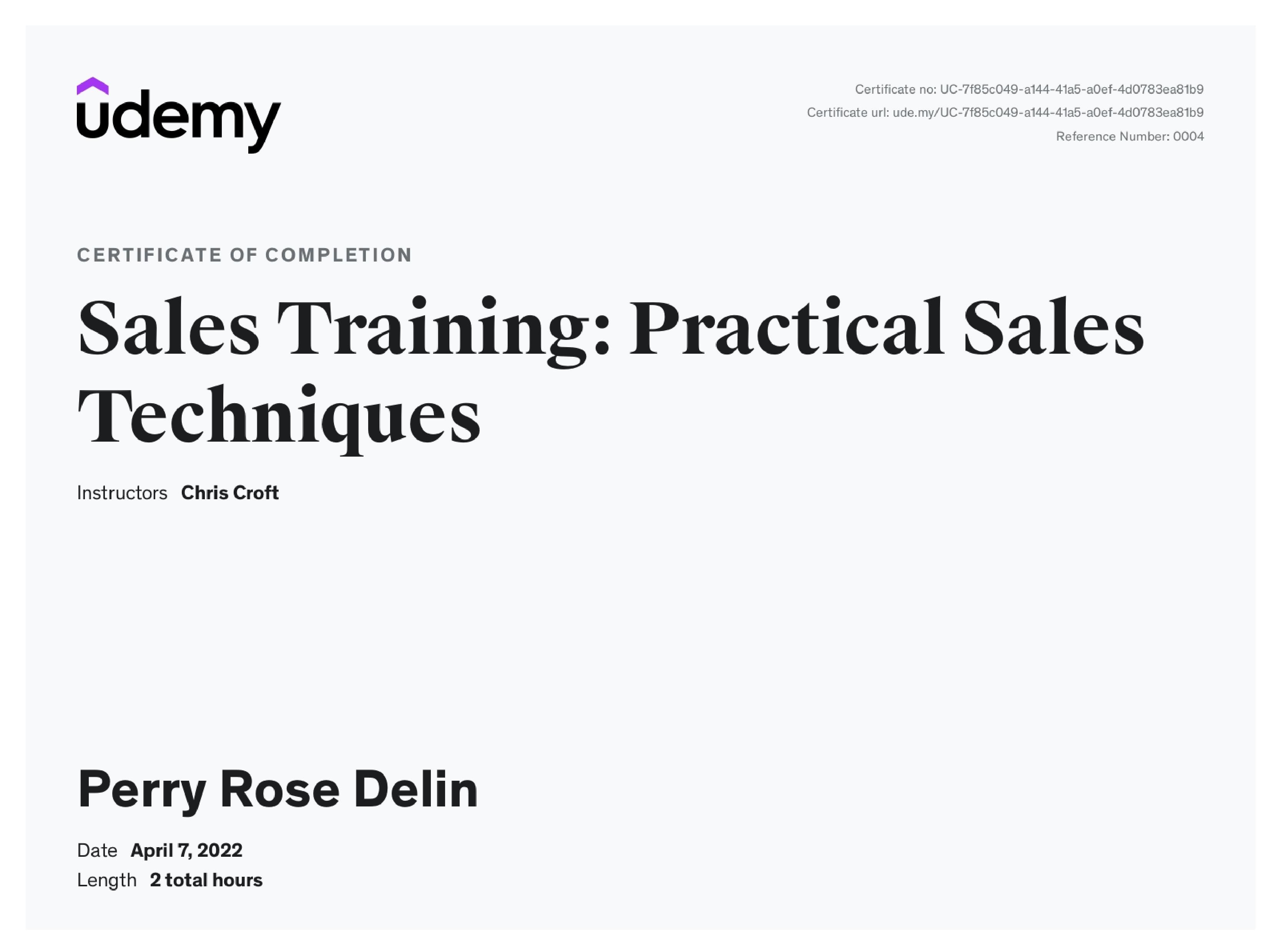 Sales Training : Practical Sales Techniques