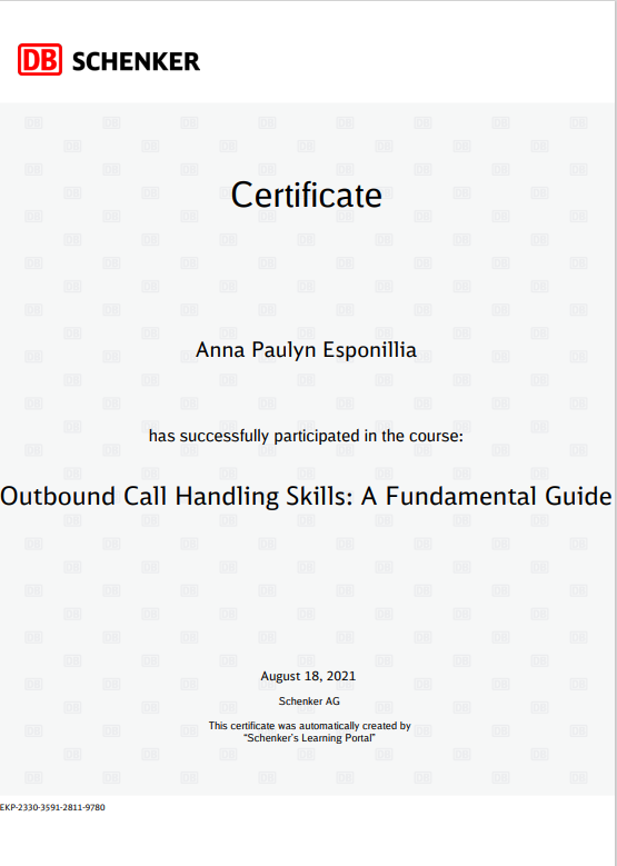 Outbound Call Handling