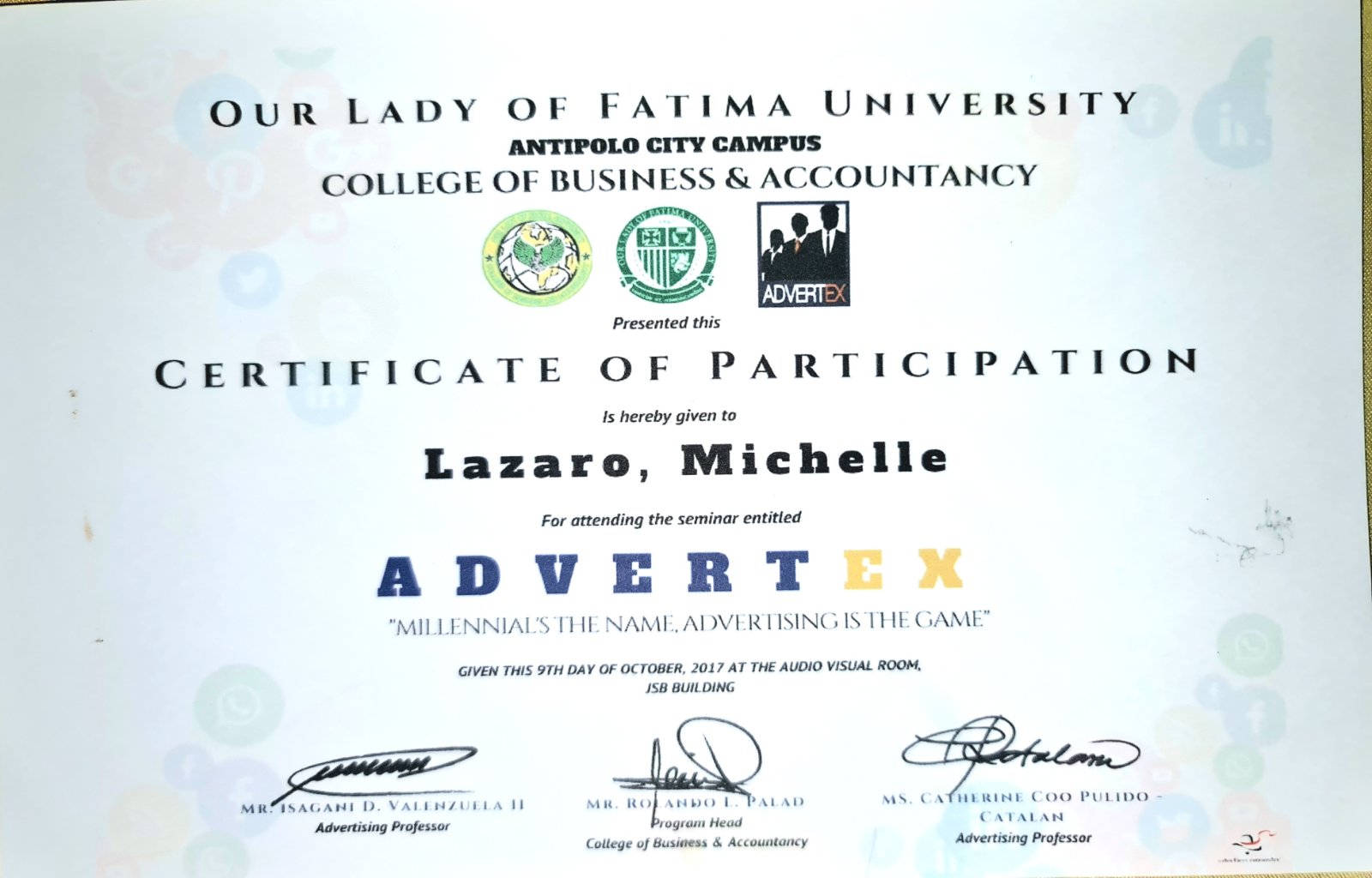 ADVERTEX- Millennial is the name, Advertising is our game