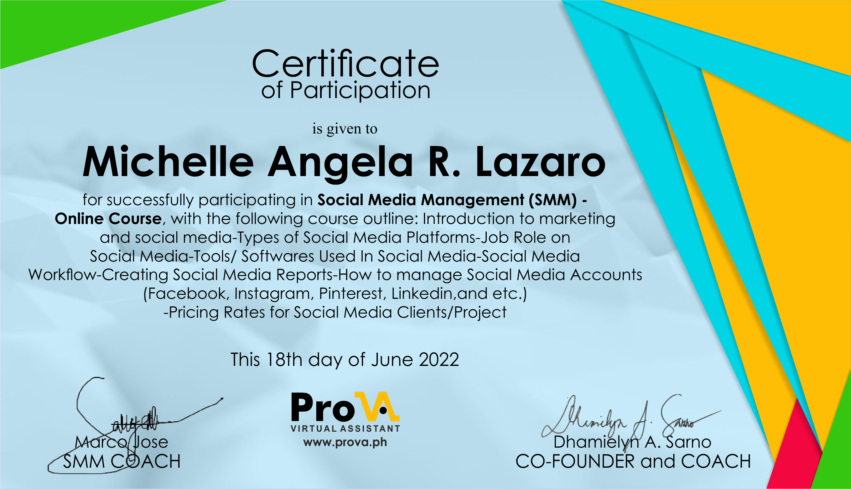 Social Media Marketing