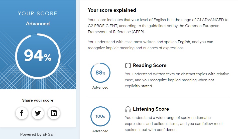 ENGLISH TEST