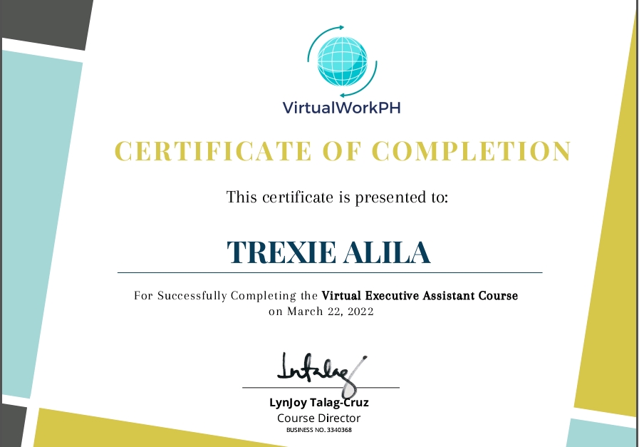 Trexie Sun Alila // Social Media Manager | General Virtual Assistant ...