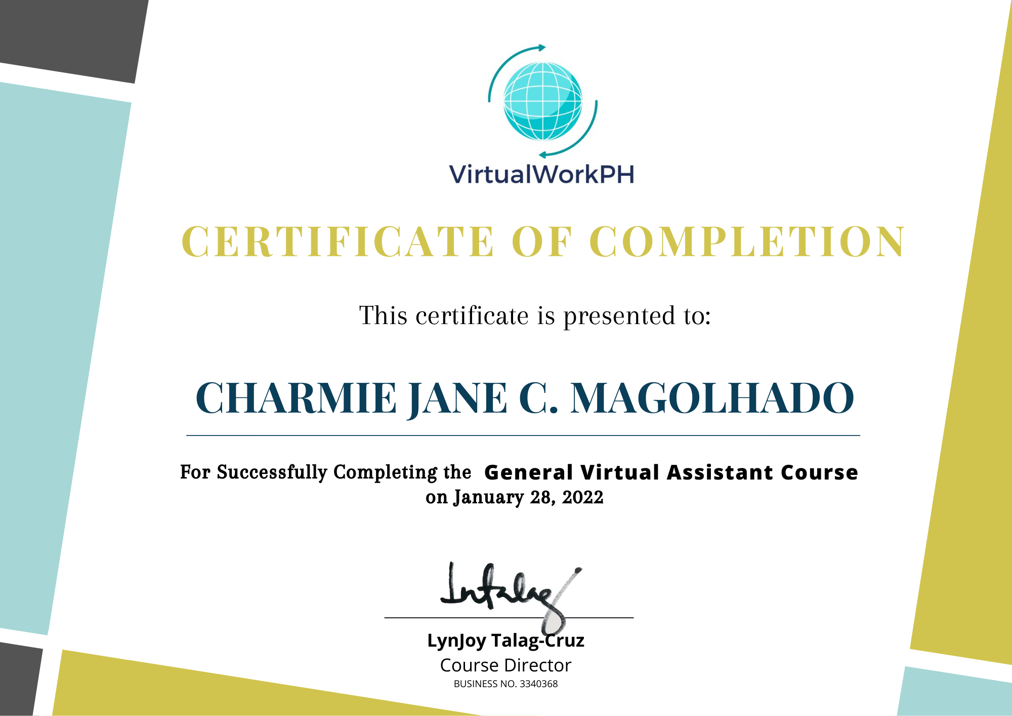 General Virtual Assistant Course