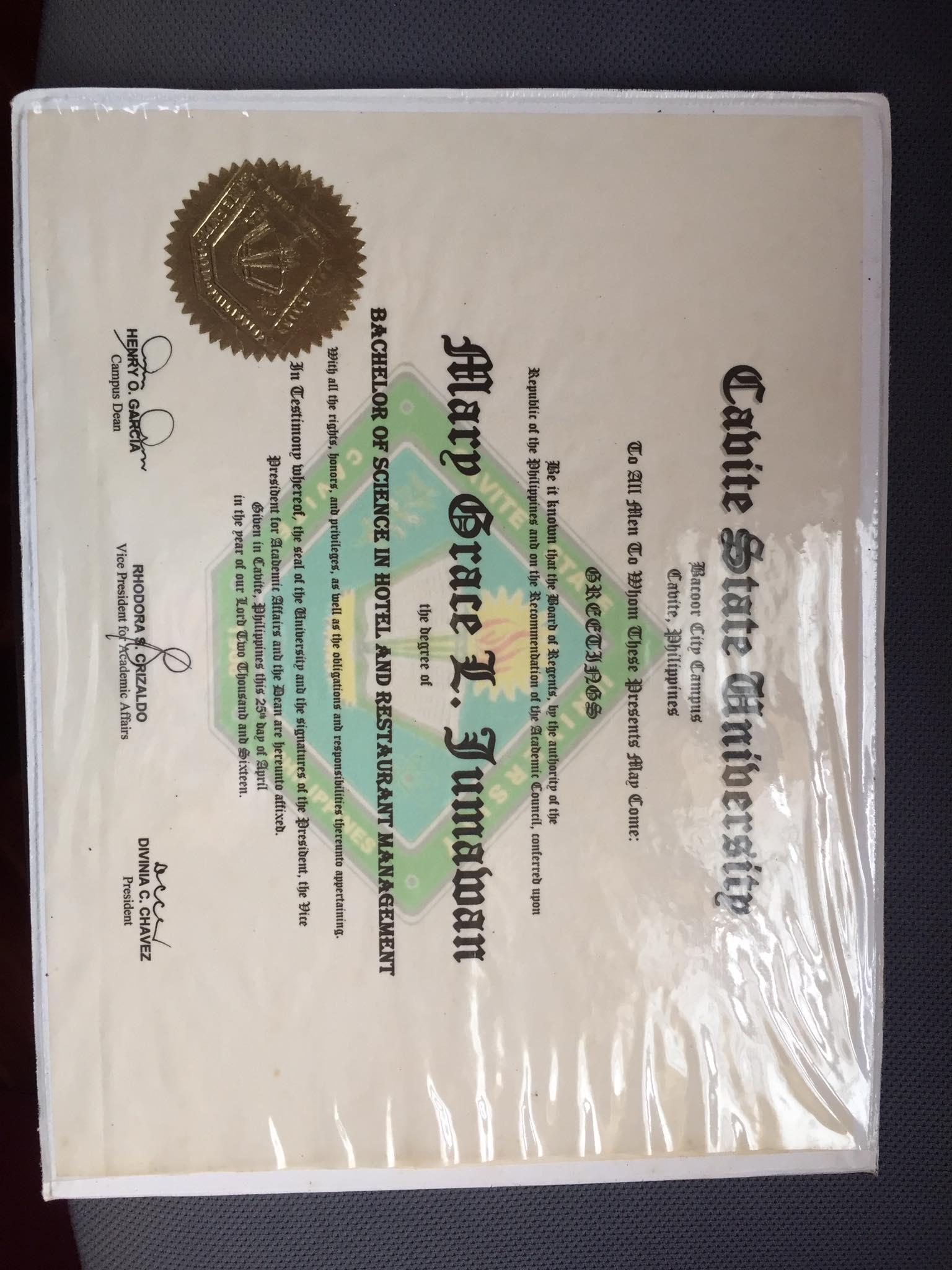 College Diploma