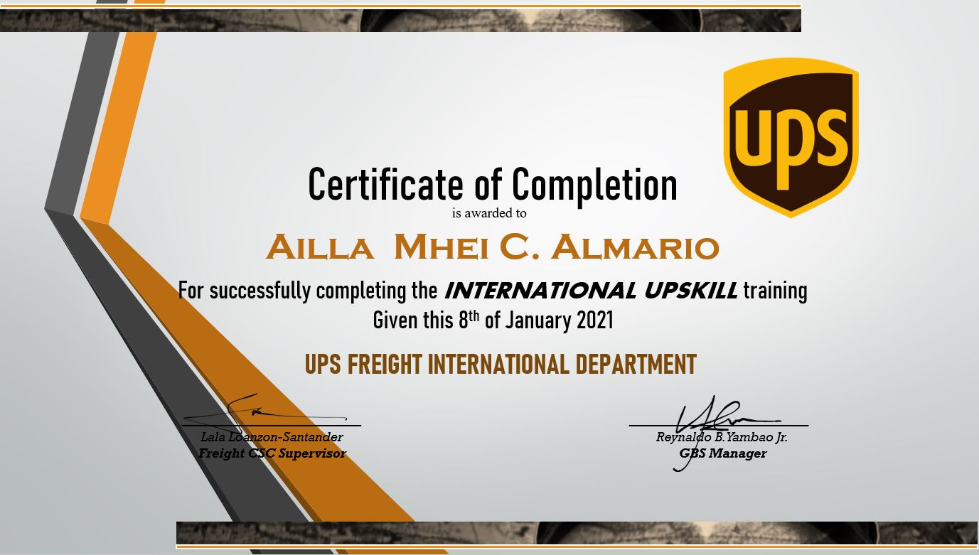 Freight International Upskill