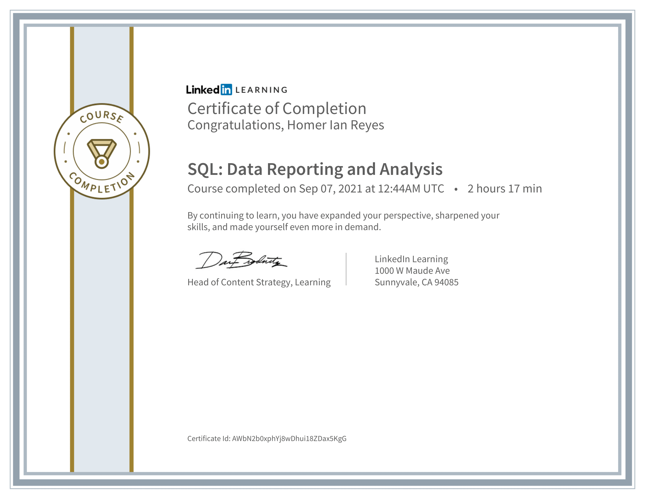 SQL: Data Reporting and Analysis