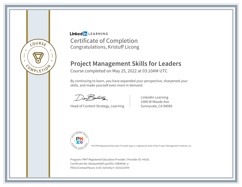 Project Management Skills for Leaders