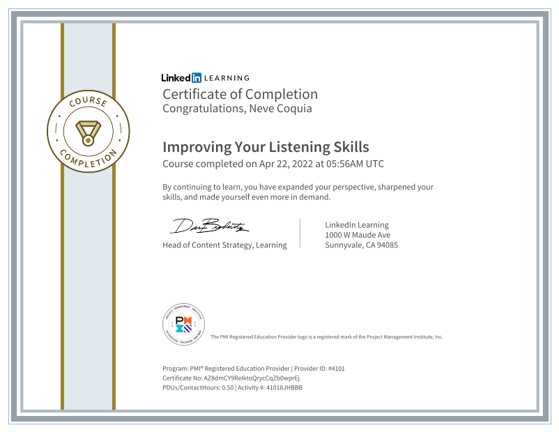 Improving Your Listening Skills