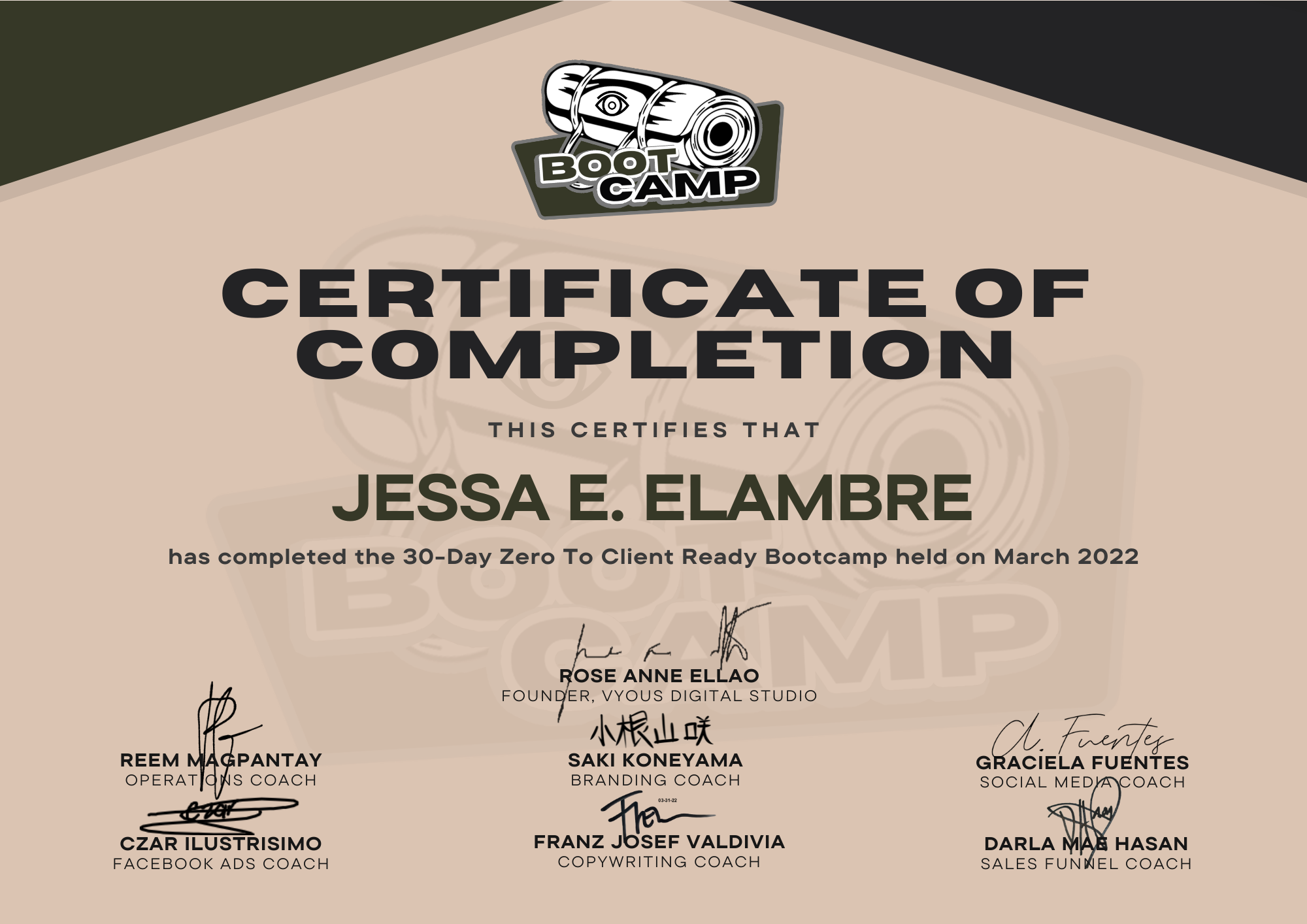 30-Day Zero to Client Ready Bootcamp