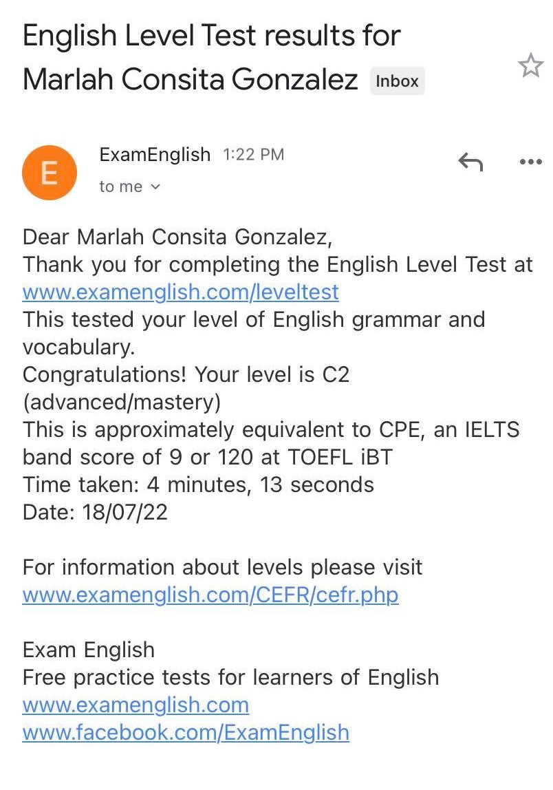 English Grammar Test