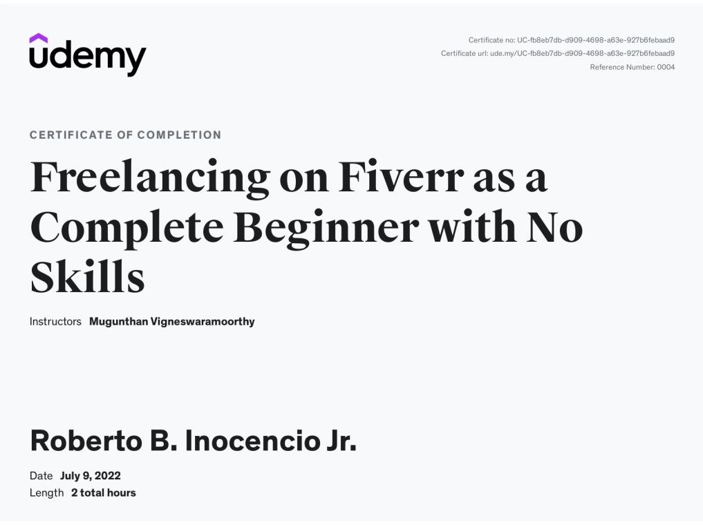 Freelancer on Fiverr