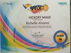 WIX Hickory Online Assessment